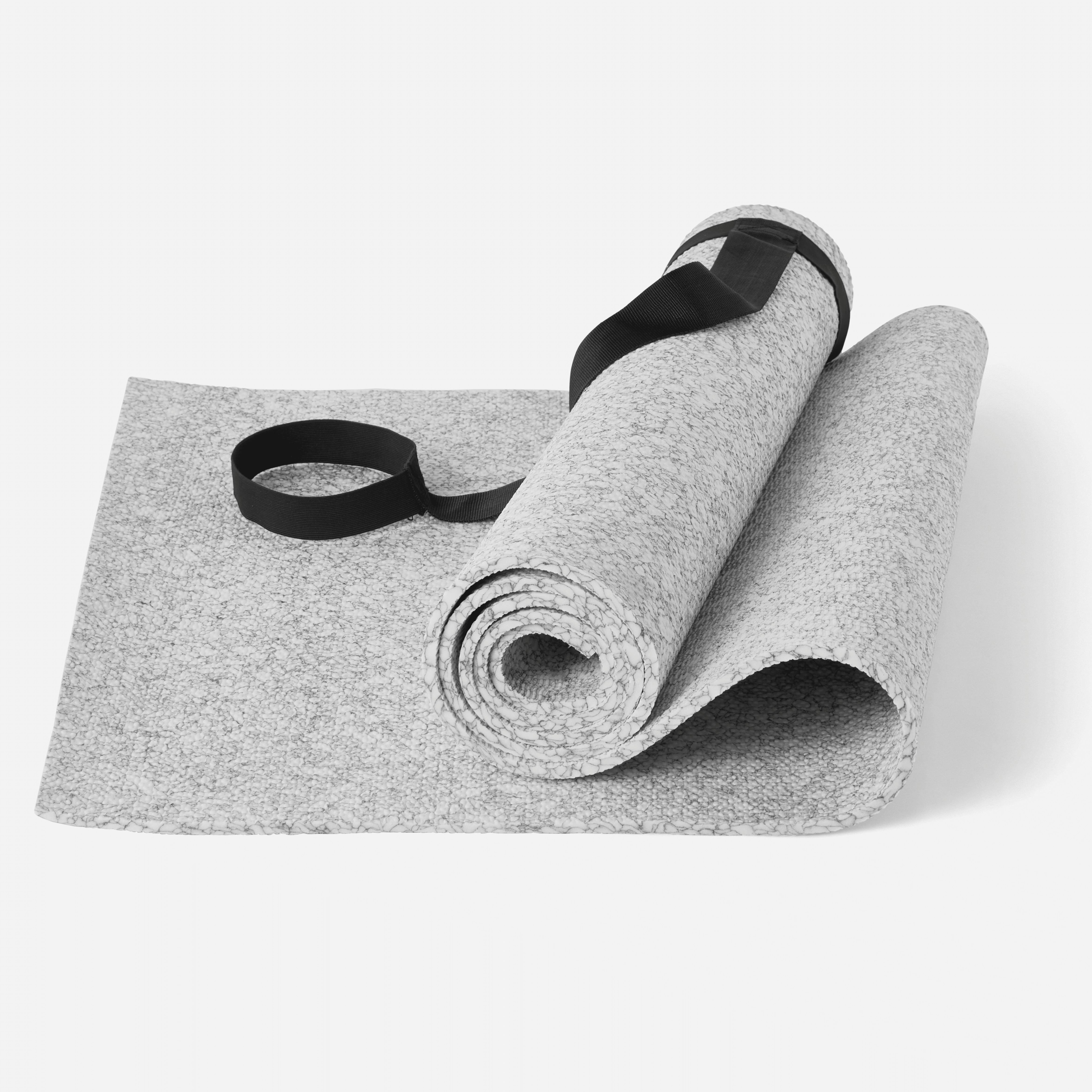 Athletic Works Yoga Mat 68x24 in, 5 mm TPE with Strap