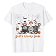 thumbnail image 4 of T Shirts For Man Halloween Funny Cartoon Graphic Printed Casual Short Sleeve Crew Neck Tops Summer Fall Outdoor Activities Mens T-Shirts White XXXL, 4 of 5