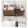 thumbnail image 3 of Portallaves OrganizadorBelug De Pared Repisa Home, madera oscura, 3 of 4