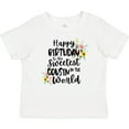 thumbnail image 3 of Inktastic Happy Birthday to the Sweetest Cousin in the World Girls Baby T-Shirt, 3 of 5