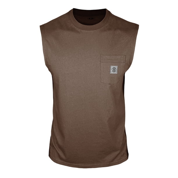 Camisas para Hombre Casual Cuello Redondo Patchwork Sólido Camisa sin Mangas Tanques Blusa para Diario, Fiesta Y Negocios