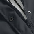 thumbnail image 4 of UYYX Coats For Girls Black Jacket For Girls Boys Girls Hooded Jackets Cotton Blend Rain Jackets 7-8 Years, 4 of 6