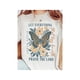 thumbnail image 1 of [Praise the Lord, Christian Boho Tee] Christian Boho Cotton Print Praise the Lord T-Shirt for Girl - Let everything Breathe, 1 of 6