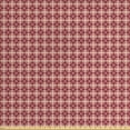 thumbnail image 1 of Geometric Sofa Upholstery Fabric by the Yard, Abstract Circles and Polka Dots in the Sixties Style, Decorative Fabric for DIY and Home Accents, Pale Ruby Pale Salmon by Ambesonne, 1 of 4
