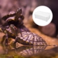 thumbnail image 3 of SKISUNO White Plastic Turtle Tank Aquarium with Platform Ramp for Home Turtle Habitat, 3 of 7
