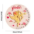 thumbnail image 2 of Valentine's Day Countdown Wooden Hanging Sign - 7.87" 14 Days Until Valentine's Day Welcome Sign With Rope, Love Pointer Calendar Decor for Living Room Cafe Bar Home Office Party Decorations, 2 of 6