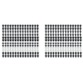 thumbnail image 1 of 360 Push Pin Rivets Car Door Trim Panel Clips Bumper Grille Mud Flaps Fastener Retainer Kit for Accord -V, 1 of 7