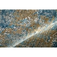 thumbnail image 5 of Feizy Cadiz Modern Abstract, Blue/Gray/Gold, 7' 9" x 11' Area Rug, Sheen, Area Rug for Living Room and Bedroom, 5 of 9