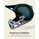 thumbnail image 2 of Casco para bicicleta de montaña OutdoorMaster Grizzly Azure Blue Large, 2 of 7