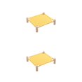 thumbnail image 3 of Billuyoard Cama para mascotas elevada resistente y duradera - Madera de pino para mascotas pequeñas Cama para mascotas desmontable y lavable Type6 NO6, 3 of 6