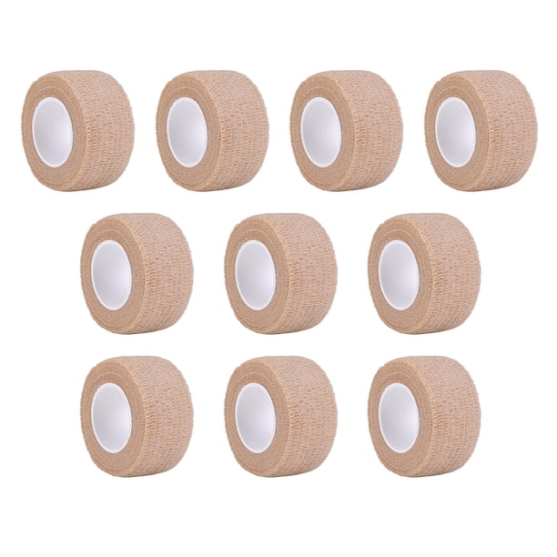 10 vendajes elásticos autoadhesivos para dedos, vendajes deportivos para dedos.