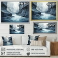 thumbnail image 4 of Designart "Blue And Ash Canyon Vista" Canyon Floater Framed Wall Decor, 4 of 5