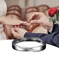thumbnail image 3 of LYMAYTER Silver Ring Silver Color Luxury Men's Ring - AdjUS-CYYLtable, Versatile, 3 of 7