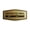 Brushed Gold, variant on Signs ByLITA Fancy Restricted Area No Admittance Sign (Black /Gold) - Small