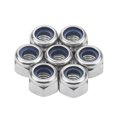 thumbnail image 2 of Favordrory Tuercas De Seguridad Hexagonales Insertadas De Nailon Autoblocantes De Acero Inoxidable 304 M4 X 0,7 Mm, 100 Unidades, 2 of 5