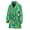 171, variant on Pineapple Women Bathrobe One Size Univeral Fits, Pineapple Aloha Tropical Fruits Hawaiian Fashion Lightweight Plush Fleece Long Robe For Women