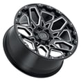 thumbnail image 2 of Black Rhino Cast Aluminum Rim BRSHR 20X9.5 6X135 G-BLK-MILL 12MM, 2095SHR126135B87, 2 of 3