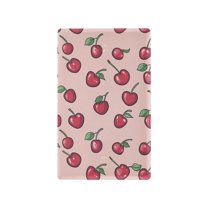 Yayeee Blank Wall Plate Cover 1-Gang 4.5"x2.7" Home Unused Decorative Outlet, Cherries Pattern