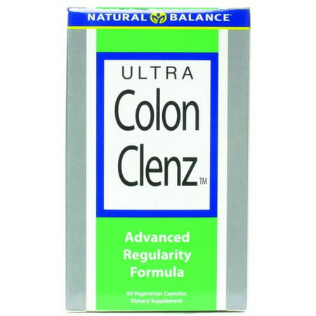 Natural Balance Ultra Colon Clenz | Herbal Colon Cleanse & Detox Supplement | Gentle & Dependable Overnight (The Best Colon Cleanse And Detox)