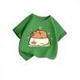 thumbnail image 2 of JTieacloth T-Shirt Décontracté à Manches Courtes pour Garçons et Filles, Col Rond, Imprimé Animal de Dessin Animé, Tailles 10-12 Ans, 2 of 4