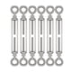 thumbnail image 3 of 6 uds M6 tensores de ojo 304 Kit de Hardware de tensor de acero inoxidable para tensión de cuerda de alambre tensores de acero tensión de cuerda de alambre, 3 of 5
