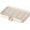 White, variant on Soap Dish Self Draining Bar Soap Holder Travertine Stone Look Sponge Holders Tray for Shower Bathroom Kitchen Bathtub,Perfect for Dispenser,Scrubber,Bottle,Cup on Sink or Counter (White)