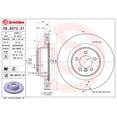 thumbnail image 2 of Par de DISCOS VENTILADOS RANGE ROVER 2007 al 2009 LAND ROVER V8 4.2L Delanteros BREMBO ., 2 of 5