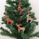 thumbnail image 3 of Árbol De Navidad Lindo Elk Decoraciones Colgante Cerámica Suave Ciervo Adorno Artesanal Adornos De Navidad Para El Hogar Fiesta De Año Nuevo Serendint HA038656-00, 3 of 6