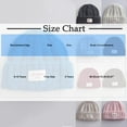 thumbnail image 3 of NAISIBABY Boys Girls Beanie Hat, Soft Cute Knit Thicken Stretch Winter Warm Ski Caps Red, 3 of 3