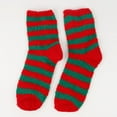 thumbnail image 2 of Ashirexll Womens Crew Socks, Fuzzy Socks for Women, Long Cozy Holiday Mid Calf Soft Plush Velvet, 2 of 3