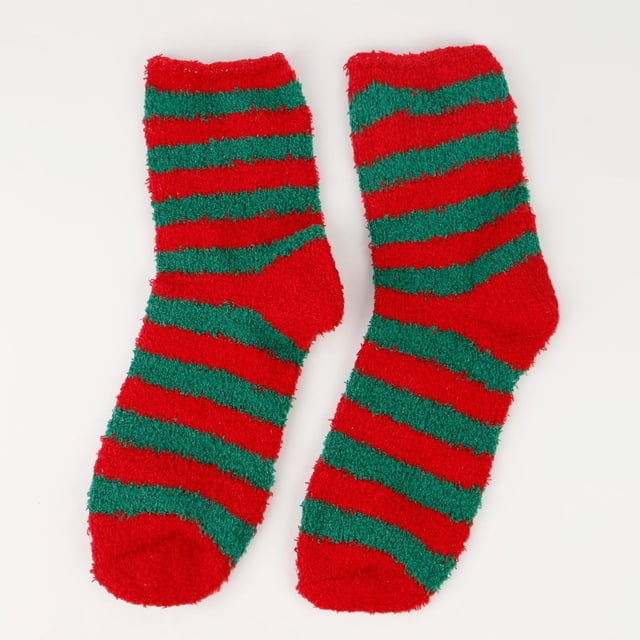 Roncen Womens Socks, Novelty Holiday Socks, Fun Colorful Festive, Crew, Slipper Socks