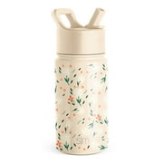 Simple Modern 14 fl oz Insulated Stainless Steel Summit Water Bottle with Straw Lid | Chloe Floral