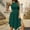 Army Green, variant on Abomasnow Womens Plus Size Halter Neck Dresses Trendy Sleeveless A Line Irregular Hem Cocktail Party Dress S-2XL