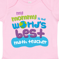 thumbnail image 4 of Inktastic Math Teacher Gifts for Kids Boys or Girls Baby Bodysuit, 4 of 5