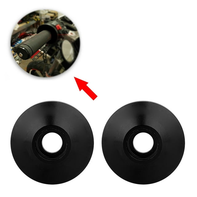 Handlebar End, Bar End Plugs Original Standard 2pcs/set Aluminum Alloy For Motorcycle