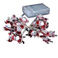 thumbnail image 5 of led copper wire lamp christmas fastener copper wire lamp santa claus snowman elk festival decoration light string christmas lights, 5 of 5