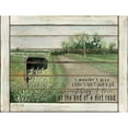 thumbnail image 3 of Jacobs, Cindy 18x15 Black Modern Framed Museum Art Print Titled - The End of a Dirt Road, 3 of 5