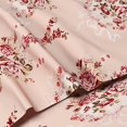 thumbnail image 4 of Beauty Threadz 4-Piece 1800 Thread Count Cream Bouquet Floral Microfiber, Full – Deep Pocket, 4 of 7