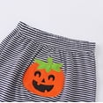 thumbnail image 5 of WIBACKER My First Halloween Newborn Baby Bodysuit Pants Bib and Hat 4 Piece Cotton Outfit Set Infant Baby Boys' Costumes, 5 of 8