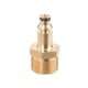 thumbnail image 2 of Adaptador de manguera Accesorio de conector de manguera Metal M22 Pieza de repuesto para jardín y riego Herramienta de conversión de tubería de agua, 2 of 8