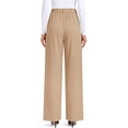 thumbnail image 3 of Sundazz Women's Dress Pants Wide Leg Work Pants High Waisted Business Casual Trousers with Pockets, 3 of 9