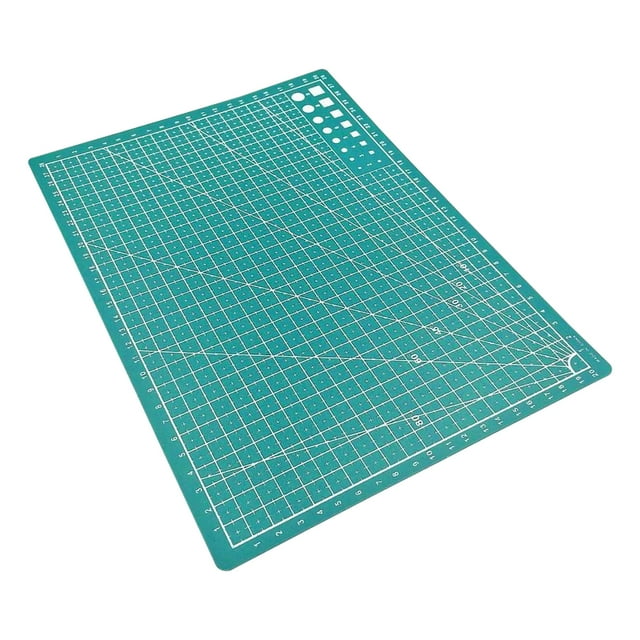 A4 Cutting Mat Single-sided Cutting Board Cut Pad DIY Tool with Clear Grid Lines Angles for Scrapbooking Art and Craft Projects