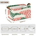 thumbnail image 3 of Ryvnso Artistic Stripe Lines Storage Bins Large Basket Foldable Cube Toys Organizer with Handles 2 PCs, 3 of 8