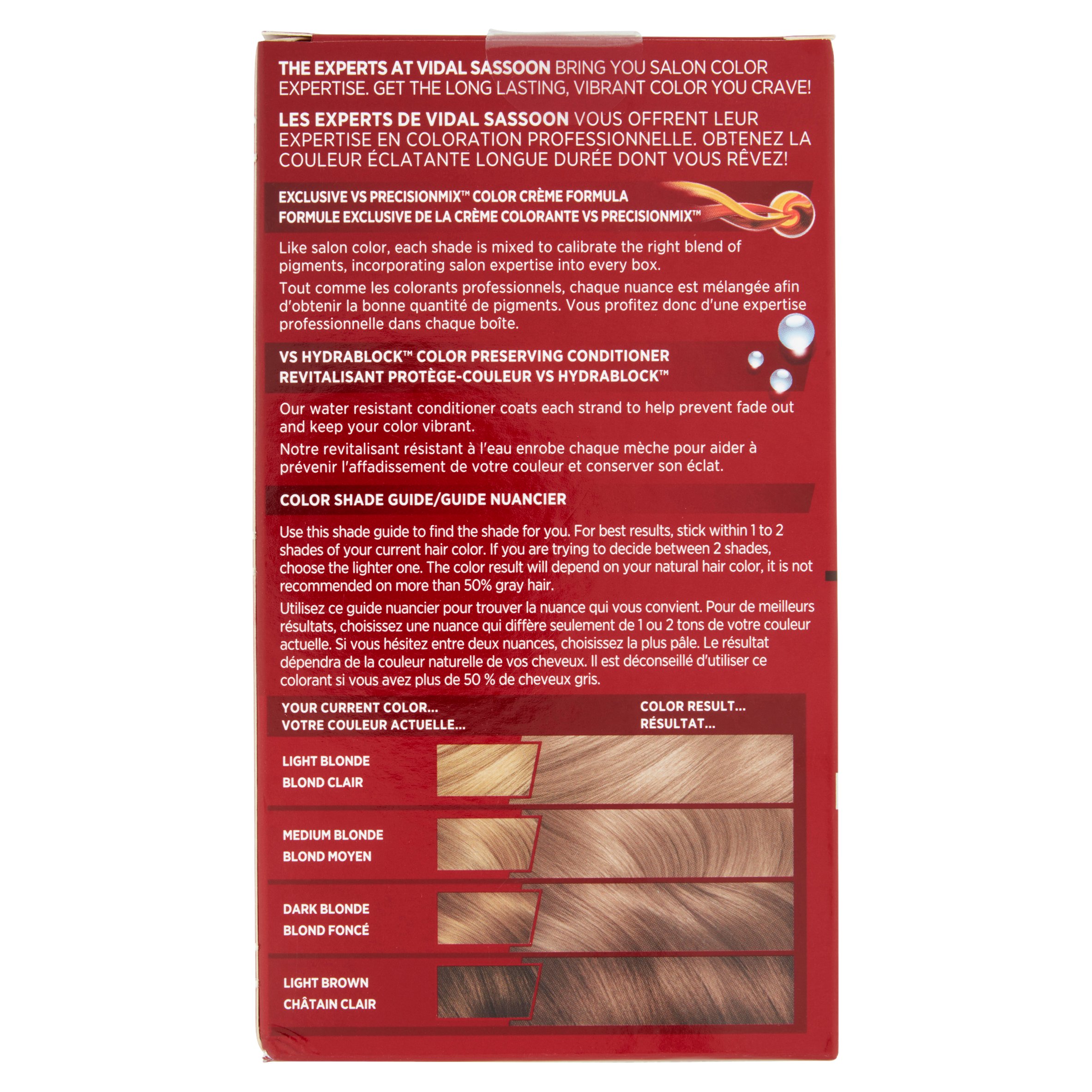 Vidal Sassoon London Luxe Pro Series 9WV Mulberry Street Blonde Ultra Vibrant Color, 1 Application