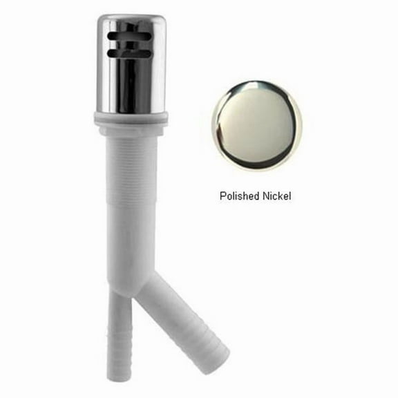 Air Gap Kit with Standard Brass Cap - Polished Nickel