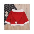 thumbnail image 3 of Qmyliery Kids Christmas Santa Jacket, Hooded Long Sleeve Fleece Jacket Gift, 3 of 7