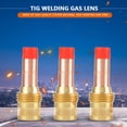 thumbnail image 4 of lentes de Gas Bling Bling para cuerpo de pinza 45V26 para soplete de soldadura TIG WP-17/18/26 2,4 mm, 4 of 11