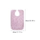 thumbnail image 2 of Babero para adultos Vogacara rosa PVC impermeable con hebilla adhesiva reutilizable, 2 of 6