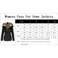 thumbnail image 2 of Sherrylily Winter Women Coats Zipper Hooded Faux Fur Inside Down Jackets S-2XL, 2 of 2
