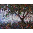 thumbnail image 2 of Foster, Joseph Marshal 32x25 White Modern Wood Framed Museum Art Print Titled - Tree Branch, 2 of 4